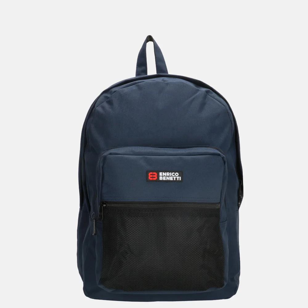 Enrico Benetti Amsterdam rugzak 16 inch blauw
